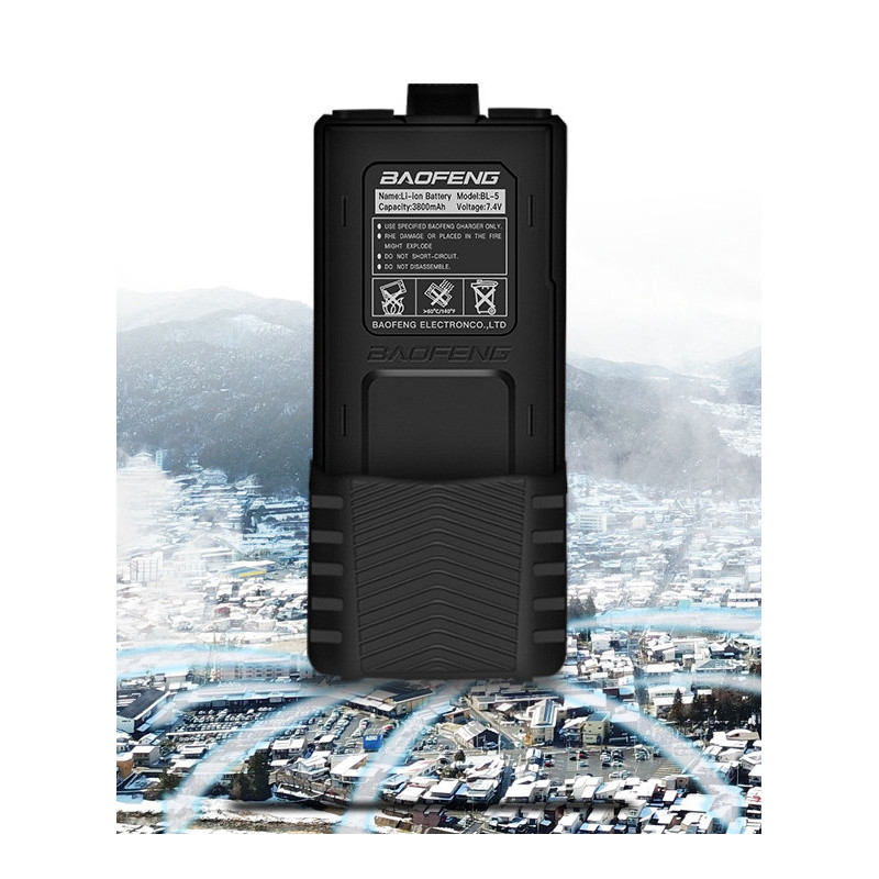 Une Batterie Uv5r Pour Le Talkie Walkie Baofeng Baofeng