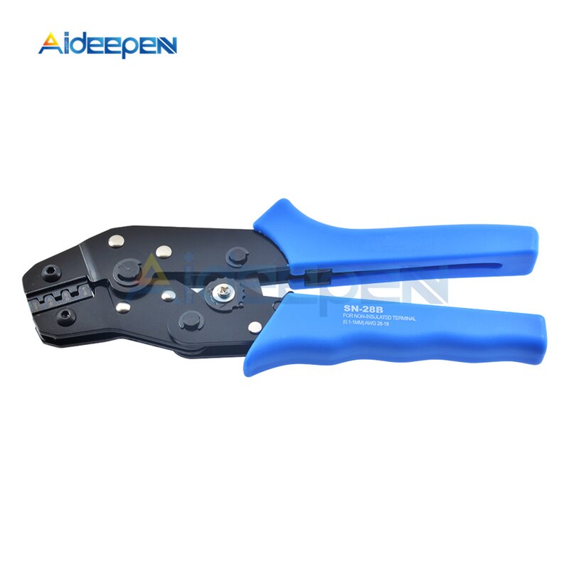 SN-28B Pin Crimping Tool 2.54mm 3.96mm 28-18AWG Crimper 0.1-1.0mm Square Dupont Crimp Tools For Power Male Female Terminal