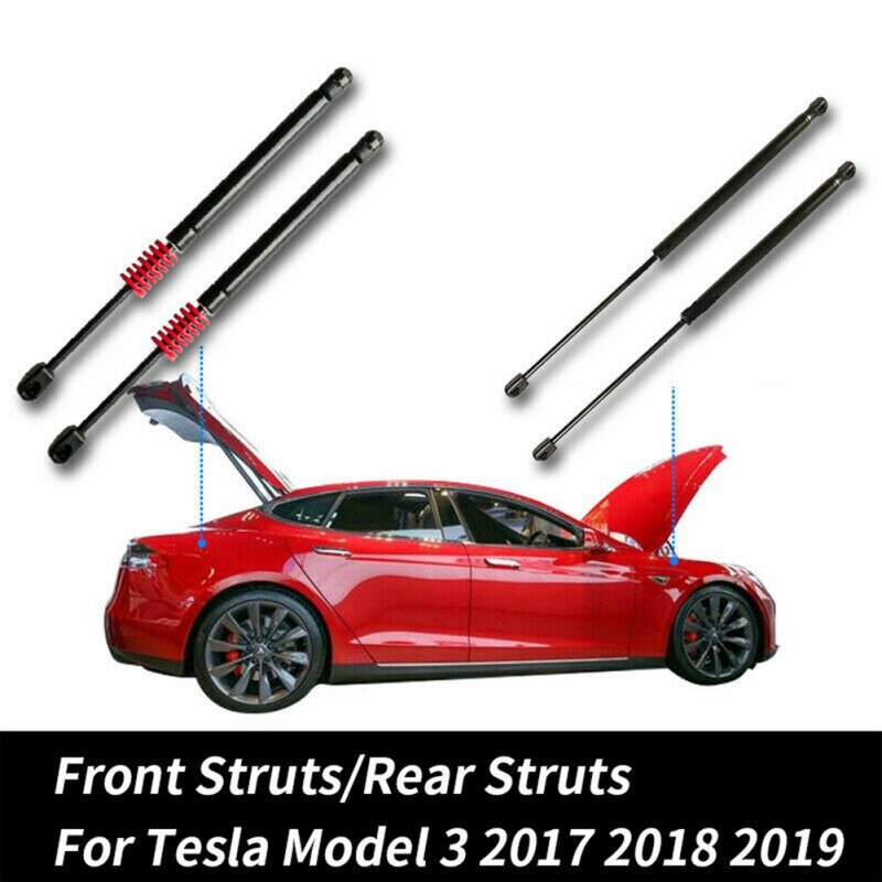 Gasveer 2 Stuks 200-600Mm 200N Auto Gas Strut Bars Kofferbak Achterklep Shock Lift Strut Ondersteuning Gasveer Voor Rv Venster Bus Gasdrukveer Hydraulische Stang (Kleur : 45cm