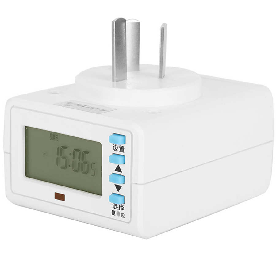 Aquarium DIY CO2 Generator System Kit DIY CO2 Generator Digital Fish Tank Timer Socket Clock with Backlight Automatic Time