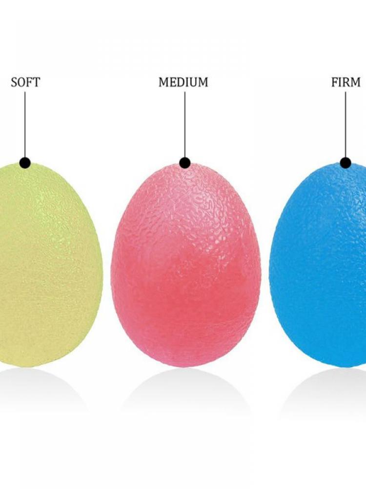 Silicone Ball Grip Practice Finger Hand Strength Rehabilitation Training Handball Vent Trainer