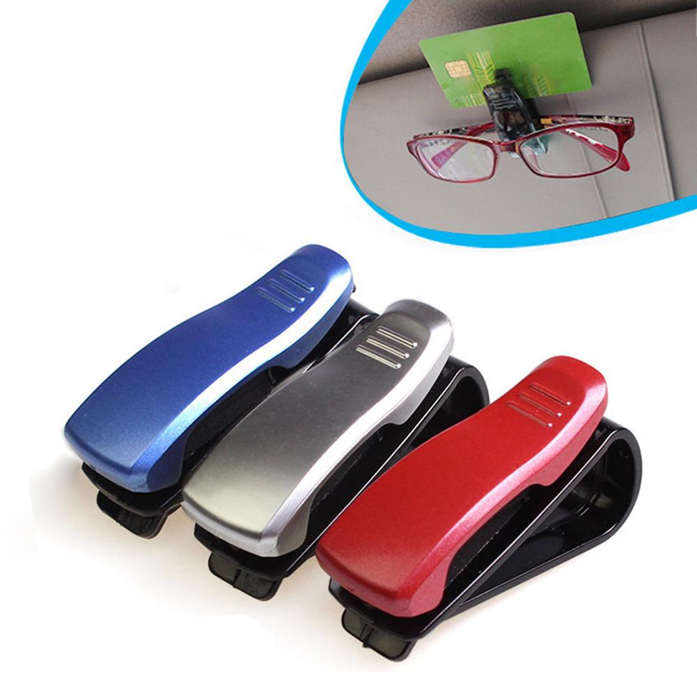 Zonneklep Bril Gevallen Zonnebril Brillen Houder Draagbare Auto Fastener Clip Decoratie Auto Ornament Interieur Accessoires