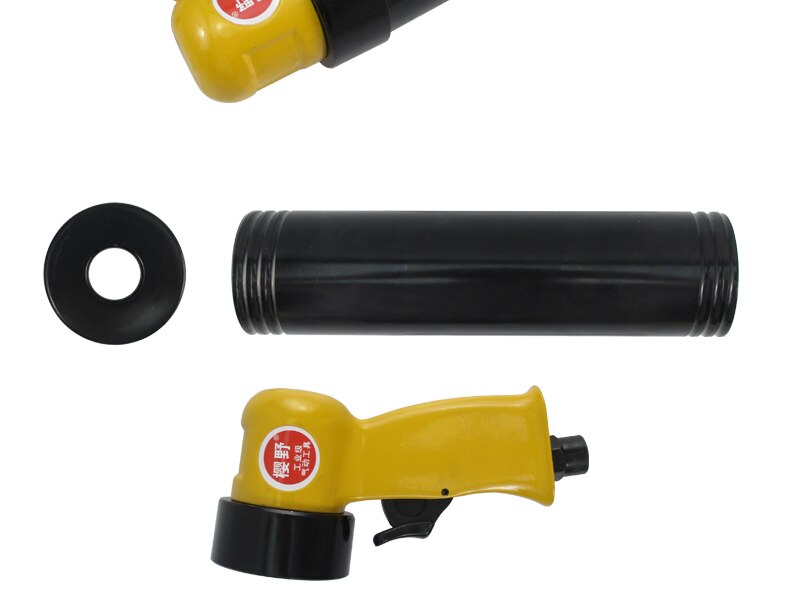Pneumatic Applicator For 310ml Cartridge Adhensive And Sealant Dispenser Aluminum Barrel Air Caulking Gun Airflow Compact