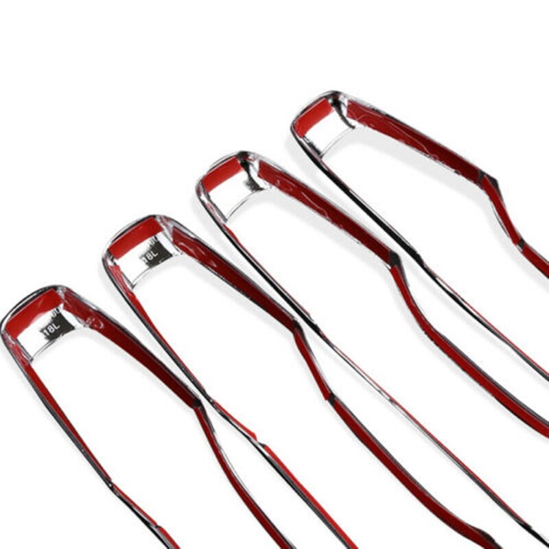 4 sztuk klamka robić drzwi samochodowych wykończenia dekoracyjne żart nadaje się robić Volvo XC60 XC90 S90 V90 2018 2019 2020 akcesoria chromowane