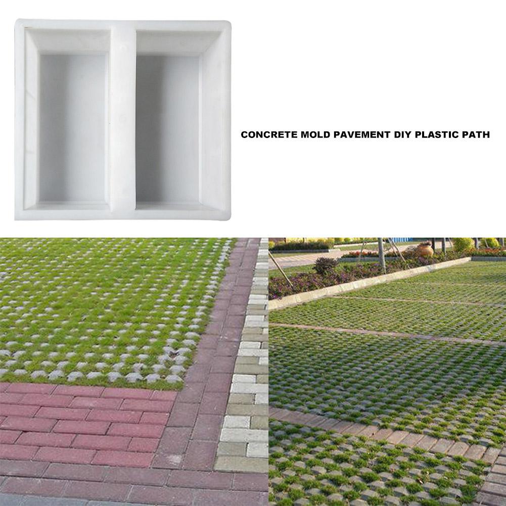 Garden Pavement Mold Courtyard Walkway Path Concrete DIY Paving Cement Road Mold Enjoy Diy's Personal Concept Of Reusability