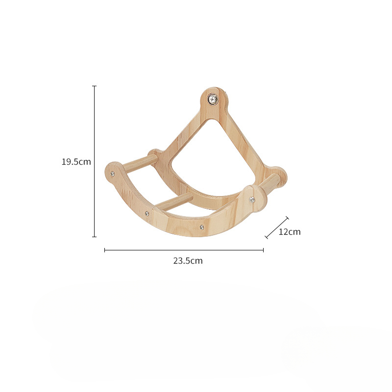 Rueda de pájaro de juguete interactiva, rueda giratoria de madera, juguetes para pájaros, jaula, accesorios para Conures, periquitos, loros, cacatúas, periquitos, 1 ud.: Blanco
