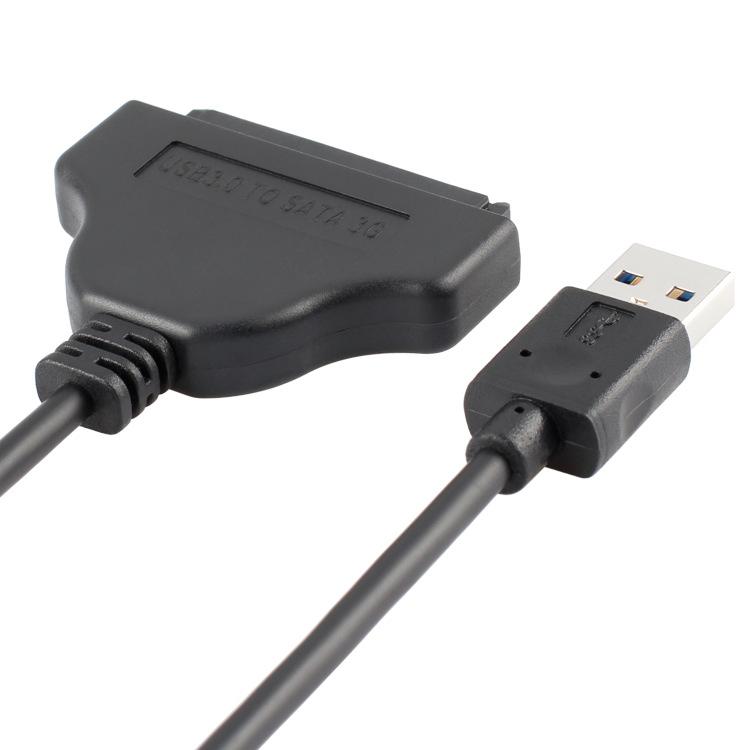 USB 3.0 to Sata adapter converter cable 7+15P Connecting 2.5 Inch IDE HD with ABS Shell for 2.5" sata HDD SSD