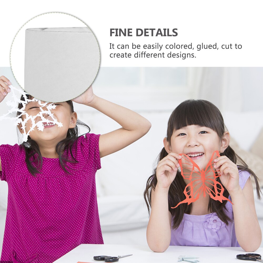 25pcs Paper Tubes Children Craft Paper Roll for DIY Art Drawings Posters