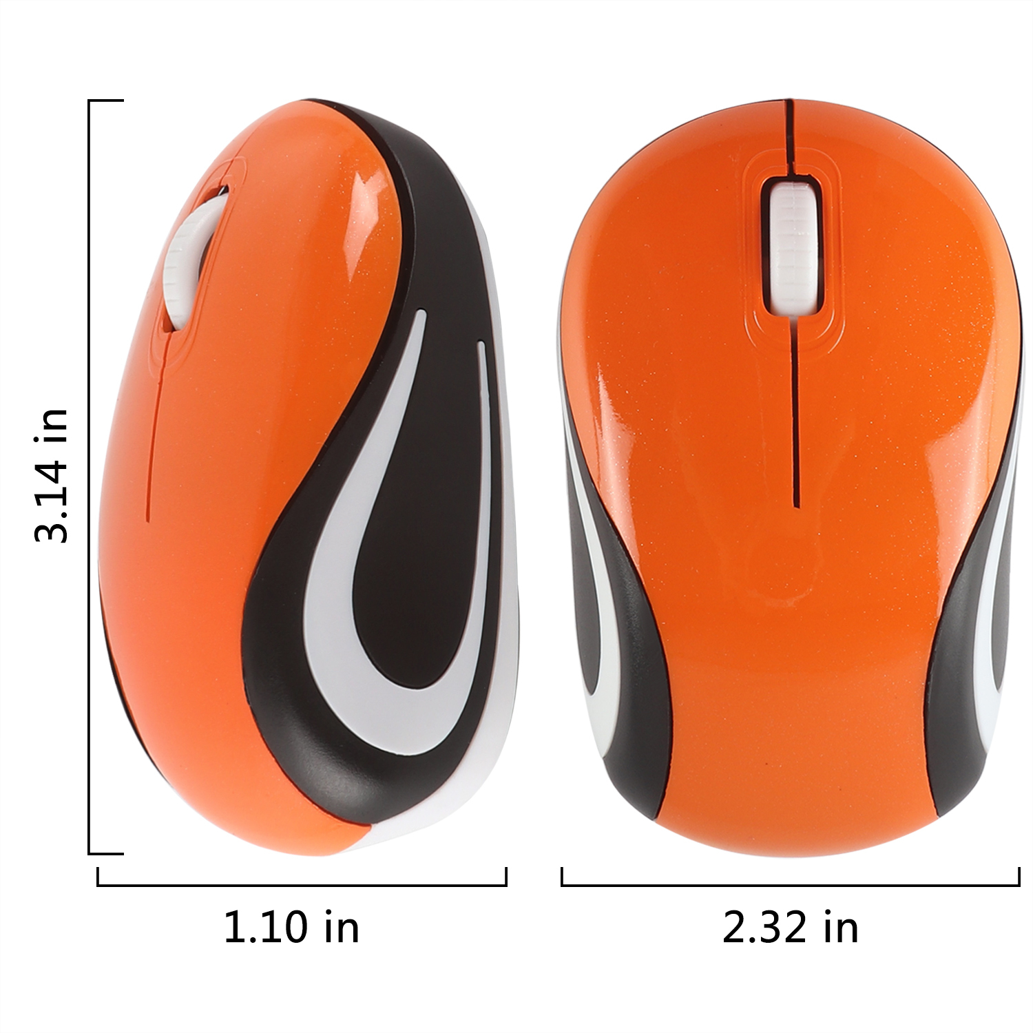 Draadloze Mini Muis Optische Kleine Draagbare Gaming Mause 1600Dpi Ergonomische Usb Muis Kids Pc Gamer Muizen Voor Laptop computer