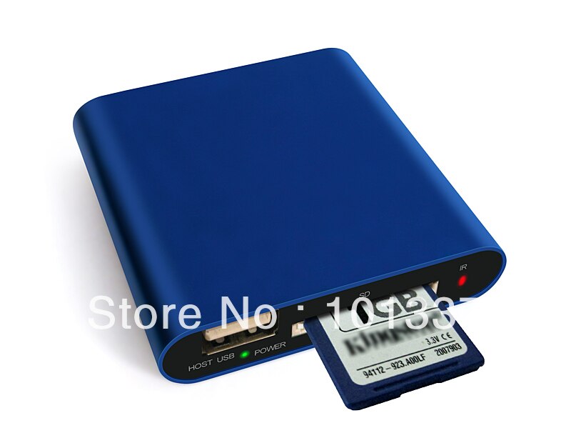 Bil mediaspiller mini full  hd 1080p spiller av hdmi usb/sd mkv/rm/avi fjernkontroll inkludert biladapter !