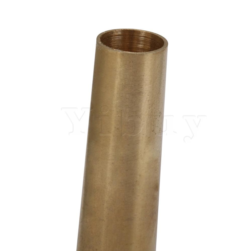 Yibuy 1.5c messing trompet dele begynder trompet praksis mundstykke 27 x 88mm
