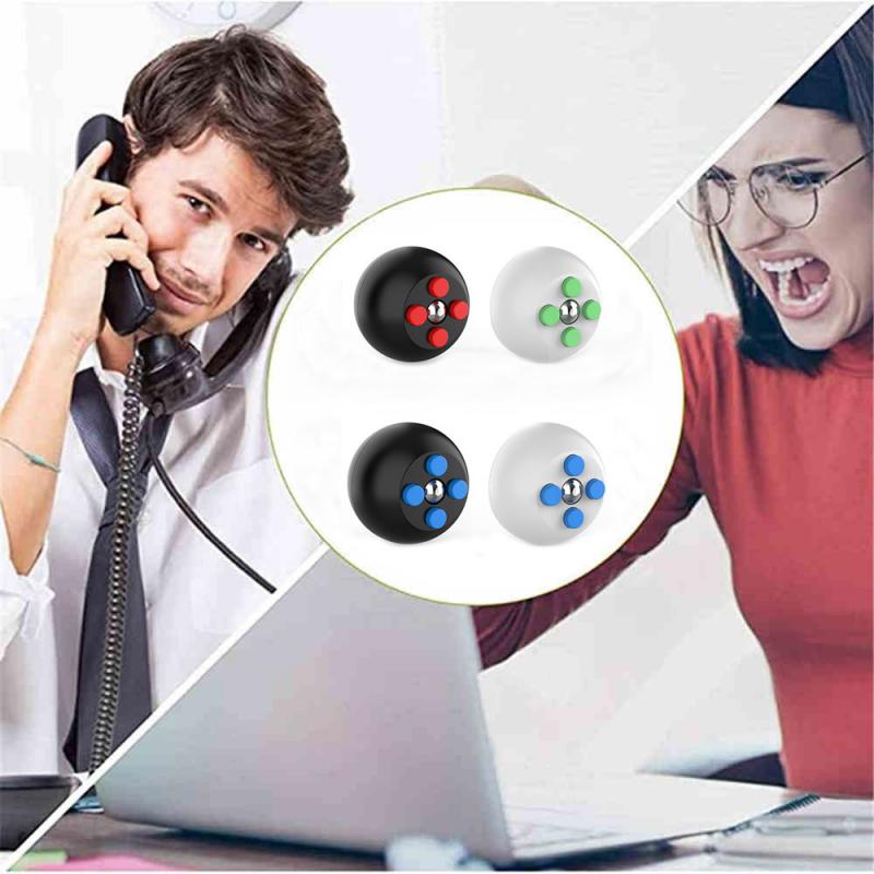 Novelty Round Decompression Deice Puzzle Toys Children Adults Both Play Stress Reliever Accessories Fidget Toys