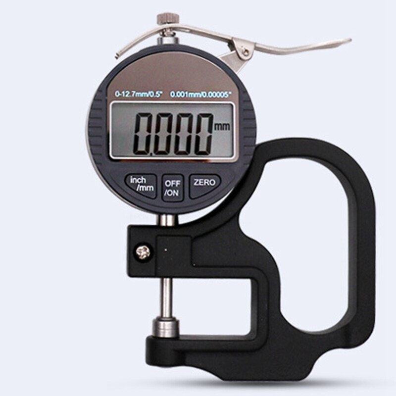 0.001mm Electronic Thickness Gauge 12.7 mm Digital Micrometer Thickness Meter Thickness Tester RS232 Data Output