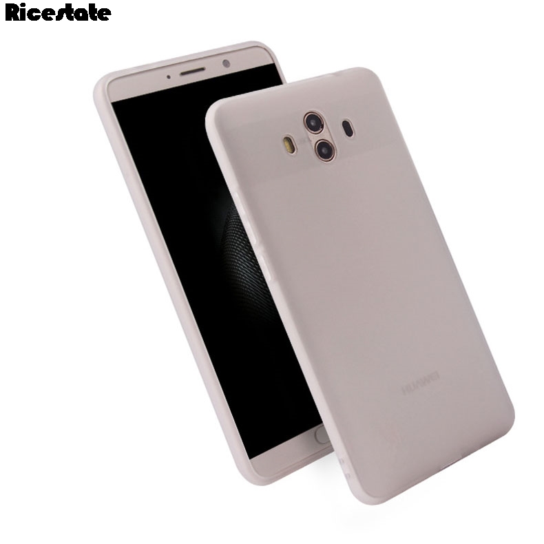 Huawei Mate 10 serie Mate 10 Pro / Mate 10 Lite Custodia opaca in tinta unita per Huawei Mate10 Cover posteriore Proteggi la pelle Custodia in silicone