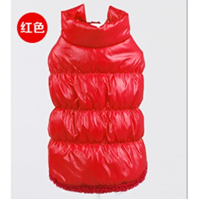 Kurtka Dla Psa – manteau pour chien, vêtement d'hiver pour chiot, tenue pour animaux de compagnie, petit et moyen gabarit: XL / RED