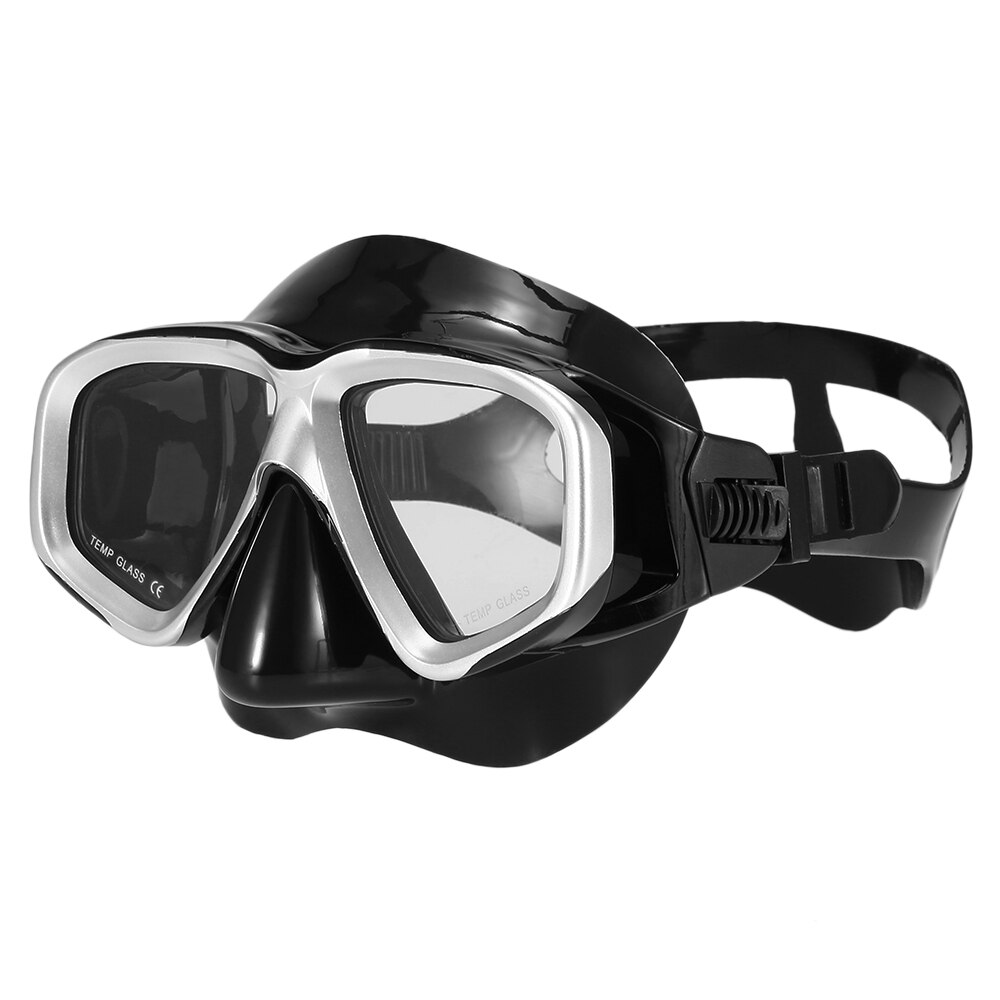 Máscara de buceo libre para adultos, conjunto de gafas de esnórquel antiniebla, máscara de natación, tubo de esnórquel para piscina