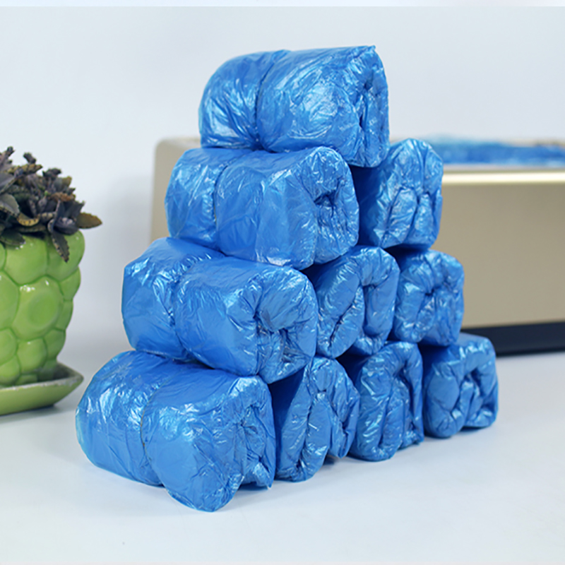 100pcs Automatic Shoe Cover Machine Special Plastic Shoe Cover TBuckle Shoe Cover Household Indoor Disposable Machine Shoe Cover