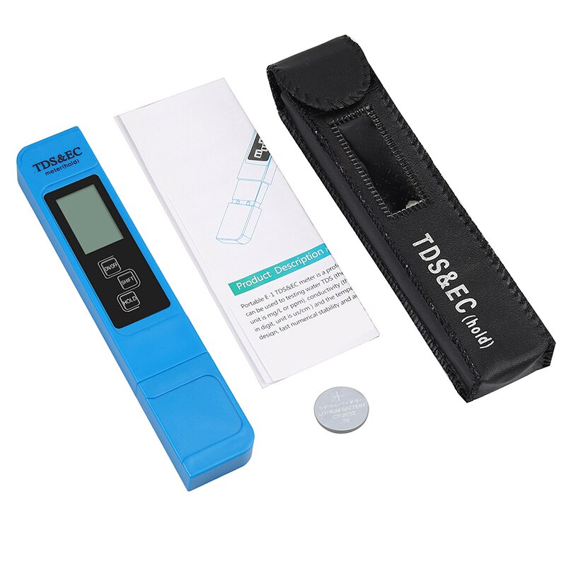 Electric Digital PH/TDS&EC Meter Tester Conductivity Hydroponics Water Test Pen