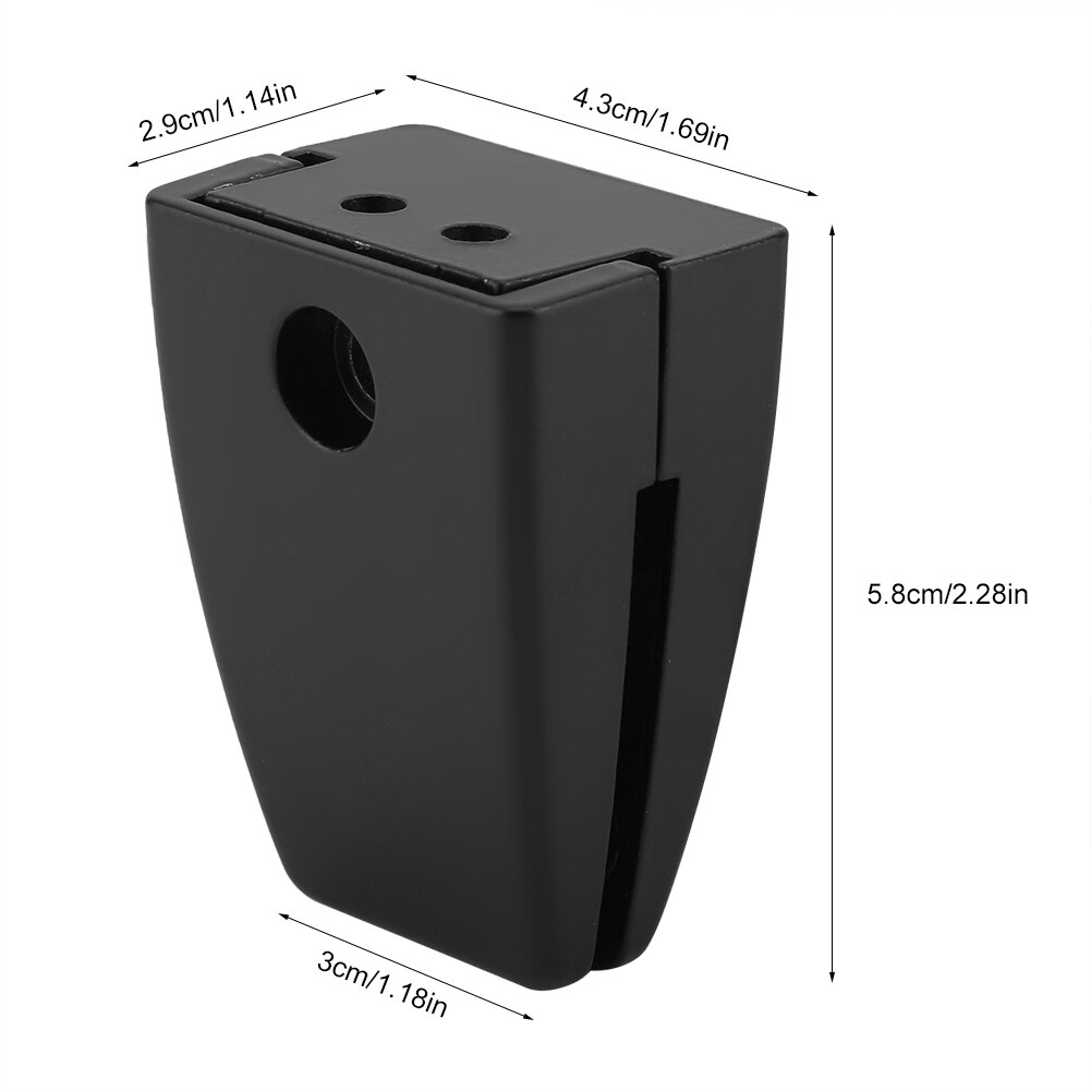 Aluminum Alloy Glass Clip Clamp Bracket Holder Window Board Office Desk Glass Screen Folder Clip For Glass Thickness 5-20mm