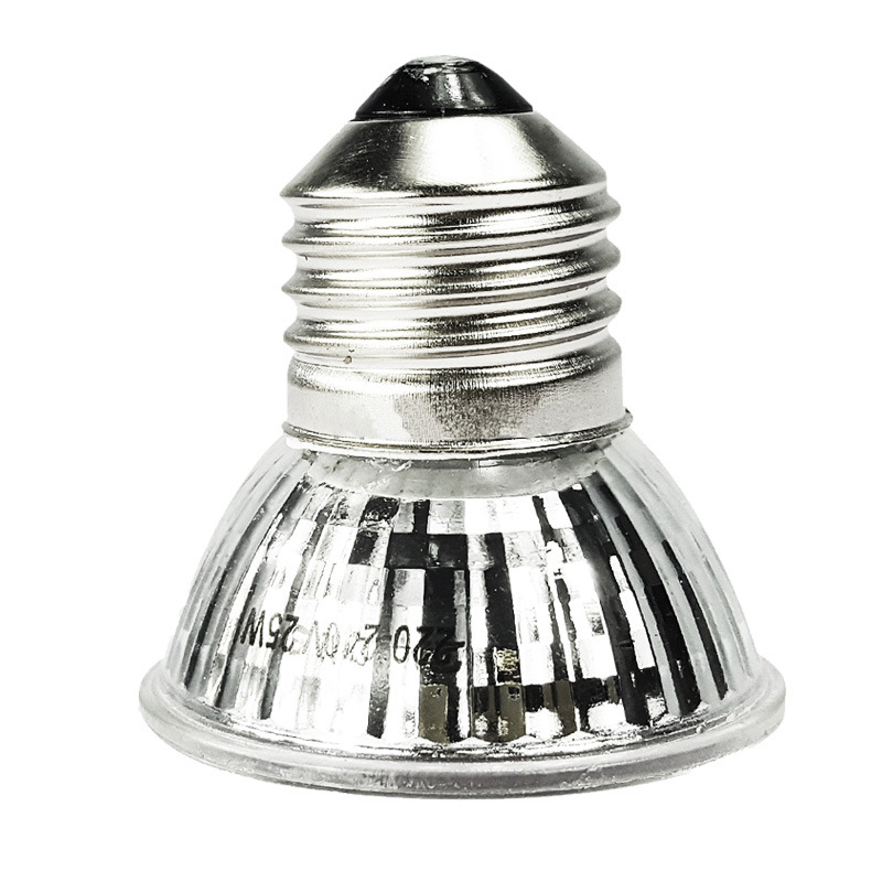 UVA UVB Reptile Heat Lamp Basking Bulb, E27 25/50/75 Watt Full Spectrum Sun Light Lamp Heating Lamp for Lizard, Turtle