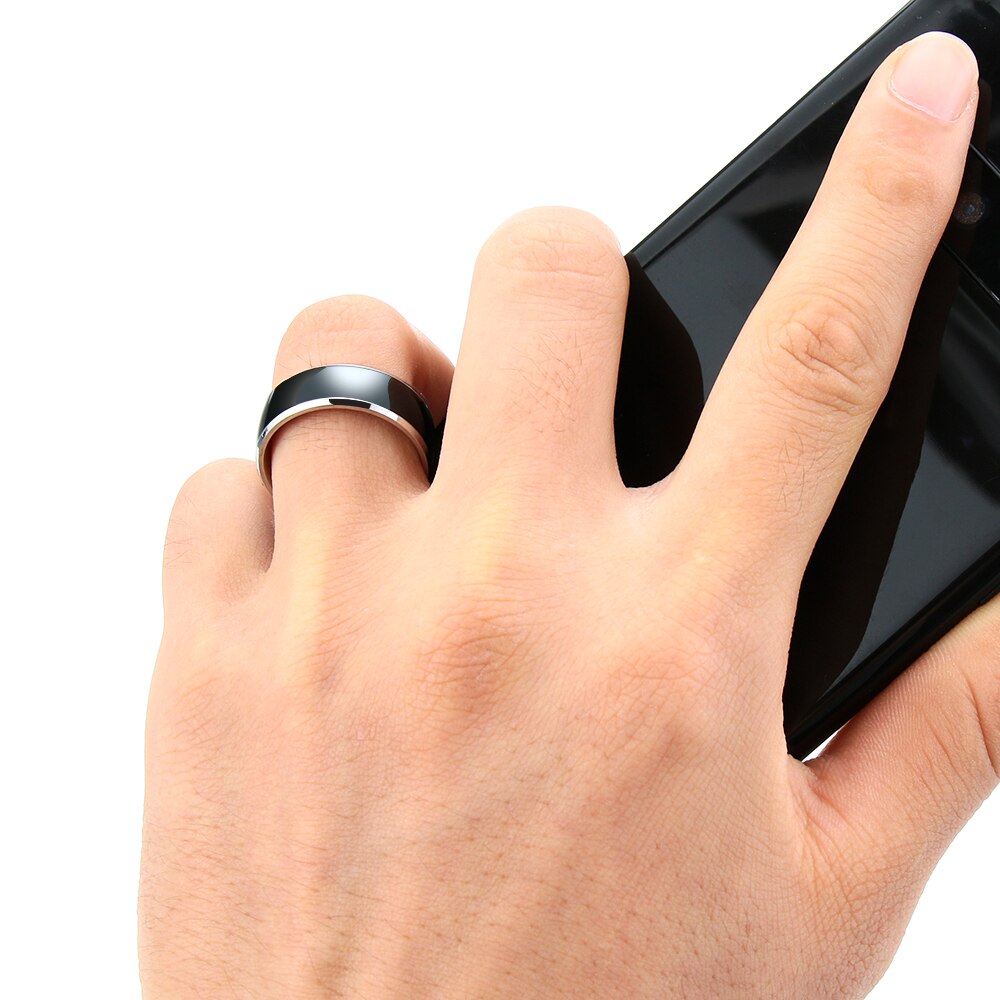 NFC multifonctionnel anneau de doigt Intelligent portable connecter équipement de téléphone Android étanche technologie intelligente anneau bijoux