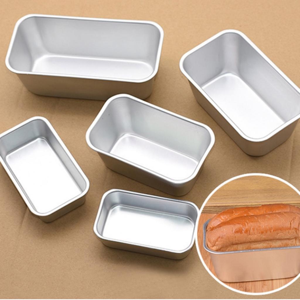 Aluminum Alloy Bread Mold Loaf Pan Tin Non-Slip Baking DIY Homemade Kitchen