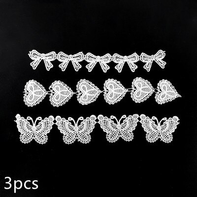 Ensemble d&#39;outils d&#39;impression de dentelle de poterie, outils d&#39;impression de frottement de dentelle de Texture, Kits de motifs en relief de fleurs/forme de papillon, moule d&#39;argile de bricolage: 2-3PCS