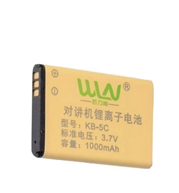 2022 nuovo migliore 1000mAh 3.7V Li-ion originale WLN KD-C1 caricabatterie per Mini Radio WLN batteria ricaricabile agli ioni di litio accessori