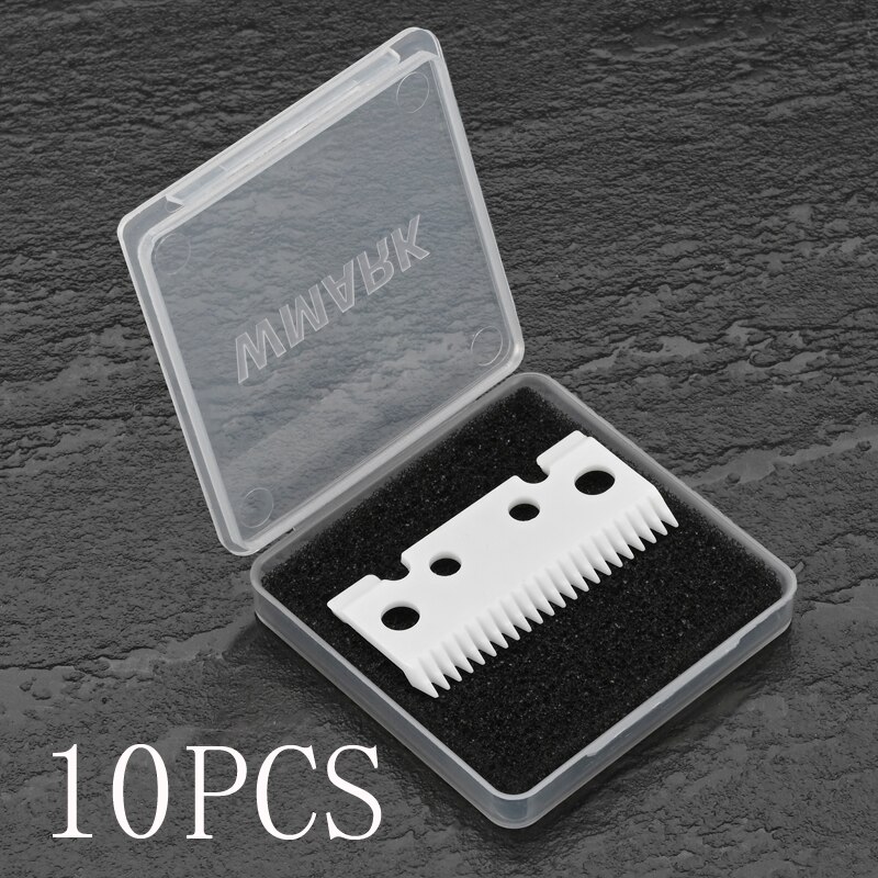 WMARK C-6 cuchilla móvil de cerámica para Andis master 22 dientes: C-6W 10PCS