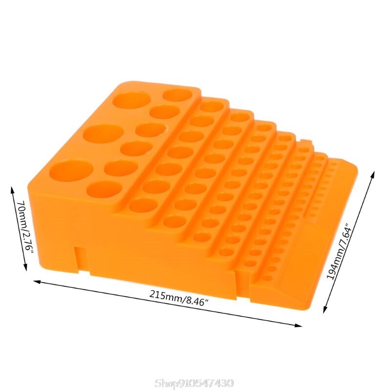 Mill Cutter Storage 84 Holes Multifunctional Thickened Milling Cutter ... – Grandado