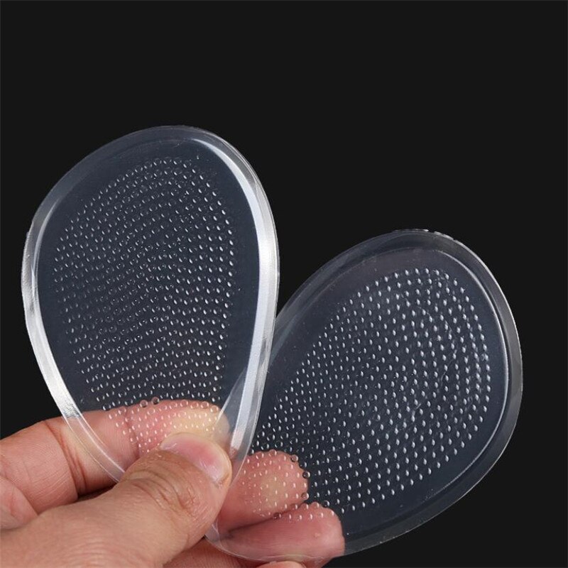 Silicone Gel Forefoot Insole Shoes Pads High Heel Soft Orthopedic Insole Anti-Slip Foot Protection Foot Cushions Pain Relief