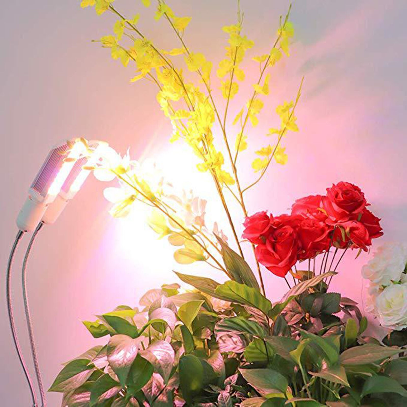 40# 25w 48-led Color Plant Bulb Hydroponic Vegetable Flower Full Of Sunshine Heating Quilts Light Garden Plant Growing Accessory