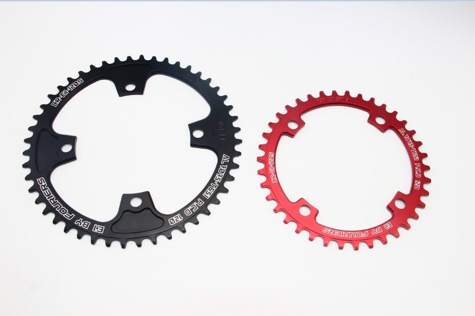 Fouriers Fiets Cirkel Kettingblad Bcd120 Smalle Brede Nw Tanden Single Speed Ketting Wiel Voor Sh Imano Bike
