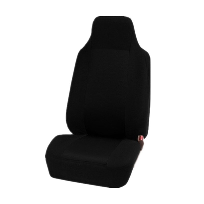Car Seat Cover Airbag Compatible Ventilation Cloth Seat Protector Cushion Autos Universal Interior Accessories Fit Most Cars: 1 seat black