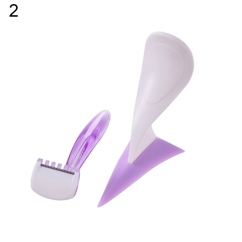 Epilator hemlig rakmall vax rakhyvel för bikini privata delar könshår hemliga bikini privata delar epilator 3 st/set: Triangel