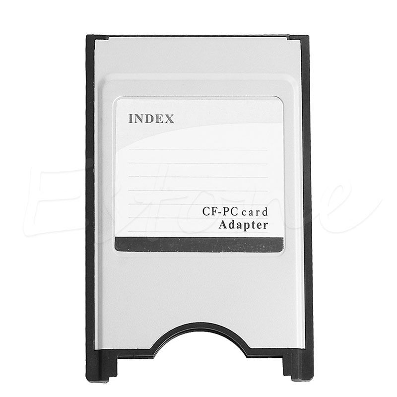 Compact flash cf till adapter kortläsare pc-kort pcmcia för bärbar dator
