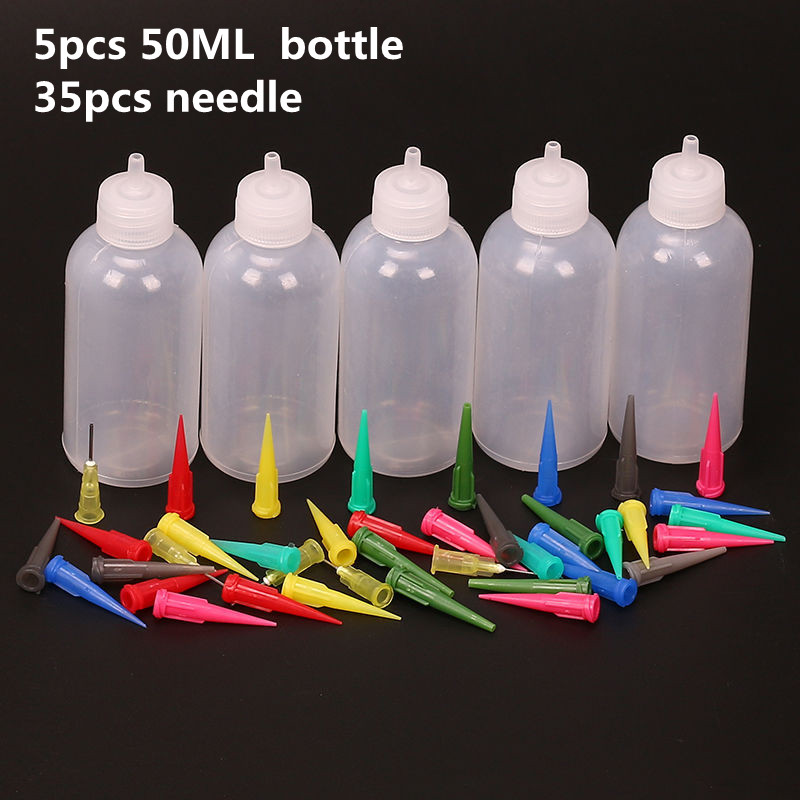 Botella de pintura de barro de cerámica de 50ml, botella de barro exprimible, multiaguja, textura DIY, esmalte para colorear de cerámica, herramienta de escultura de arcilla pintada: Verde claro