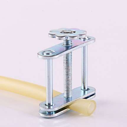 Water clip spring water clip hose chemical laboratory equipment biology teaching instrument leather tube clamp latex tube clamp: 45x35mm