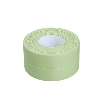 Kitchen Moldproof Waterproof Tape Moisture-proof Sink Gap To Fill The Beauty Seam Stickers Toilet Stickers Corner Line Seal: Green