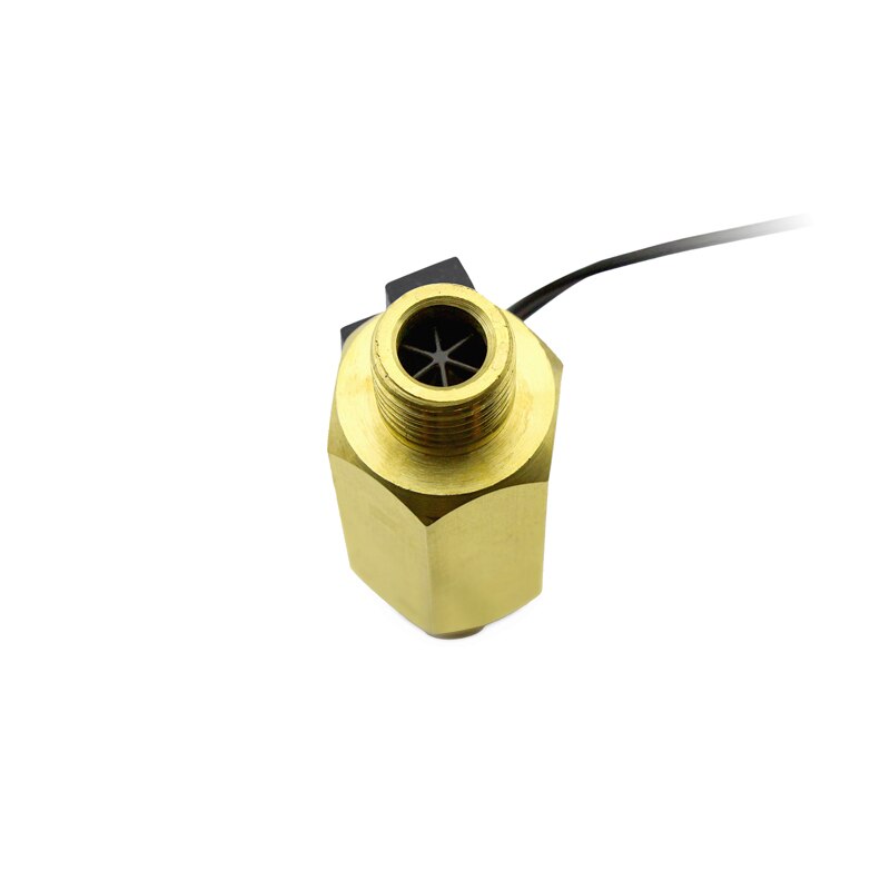G1/4" Male Thread Two Cables Water Flow Meter Sensor Reed Switch Magnetic Water Flowmeter Water Flow Switch SEN-CL41W