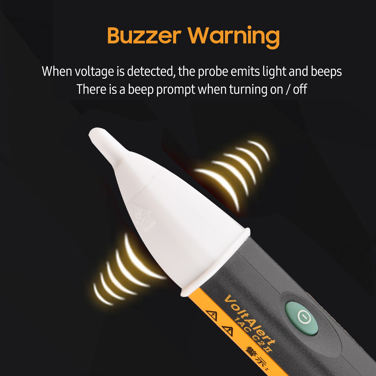 Fluke Mini Handheld Elektrische Test Pen Non-Contact Voltage Tester Hoge Precisie Voltage Detectie Tool Sound &amp; Light Alarm