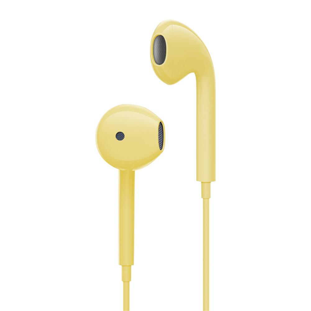 3.5mm Wired Headphone In-ear Super Bass Crack Colorful Headset Earbud with Mic Hands Free Sport Earphone For Android IPhone 5 6: black