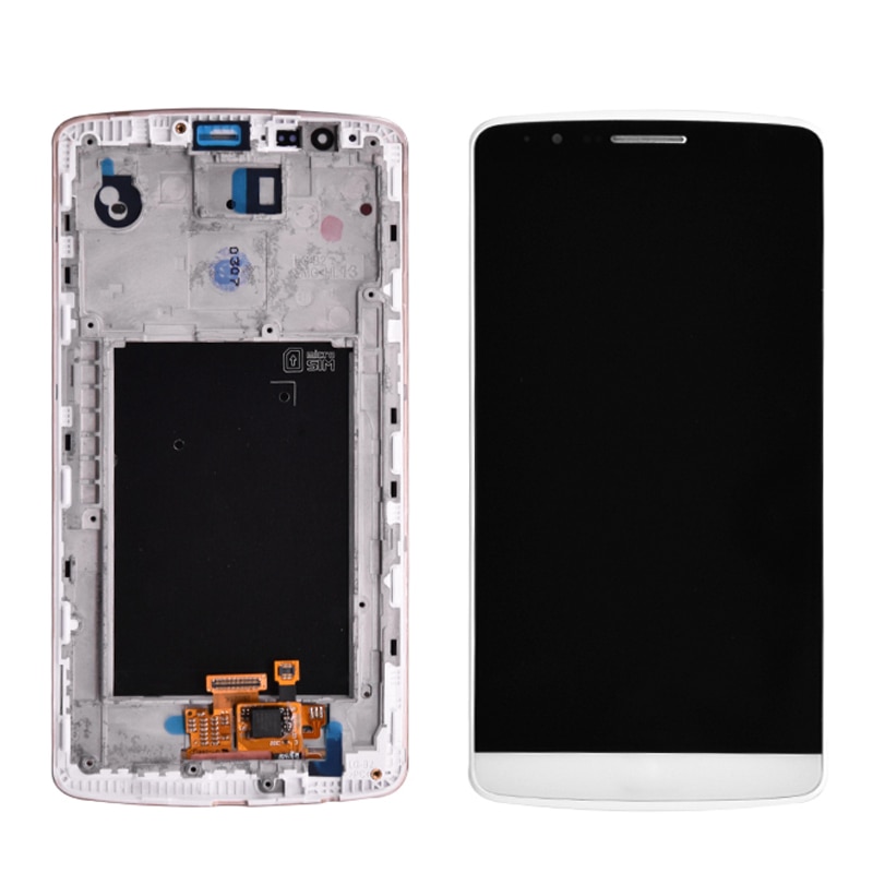 100% Original pour LG G3 LCD D850 D851 D855 écran LCD avec écran tactile numériseur assemblée avec cadre
