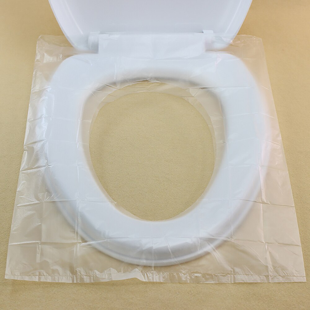 Jetable imperméable à l'eau siège de toilette couverture tapis sain propre imperméable à l'eau toilette papier tampon maison salle de bains voyage accessibilité 10 pièces/sac