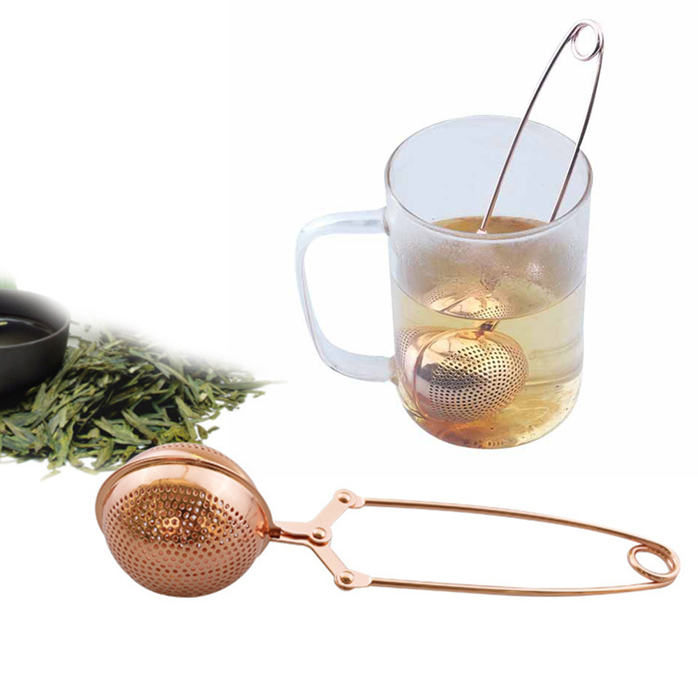 Tea Infuser Built-in plunger Healthy Intense Flavor Reusable Tea bag Plastic Tea&Coffee Strainer Measure Swirl Steep Stir&Press