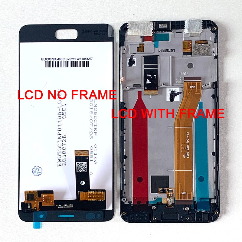 5.0 "Originele M & Sen Voor Asus Zenfone 4 Max ZB500TL X00KD/Peg Asus 4A Lcd-scherm + Touch Panel Digitizer Voor ZB500TL Display