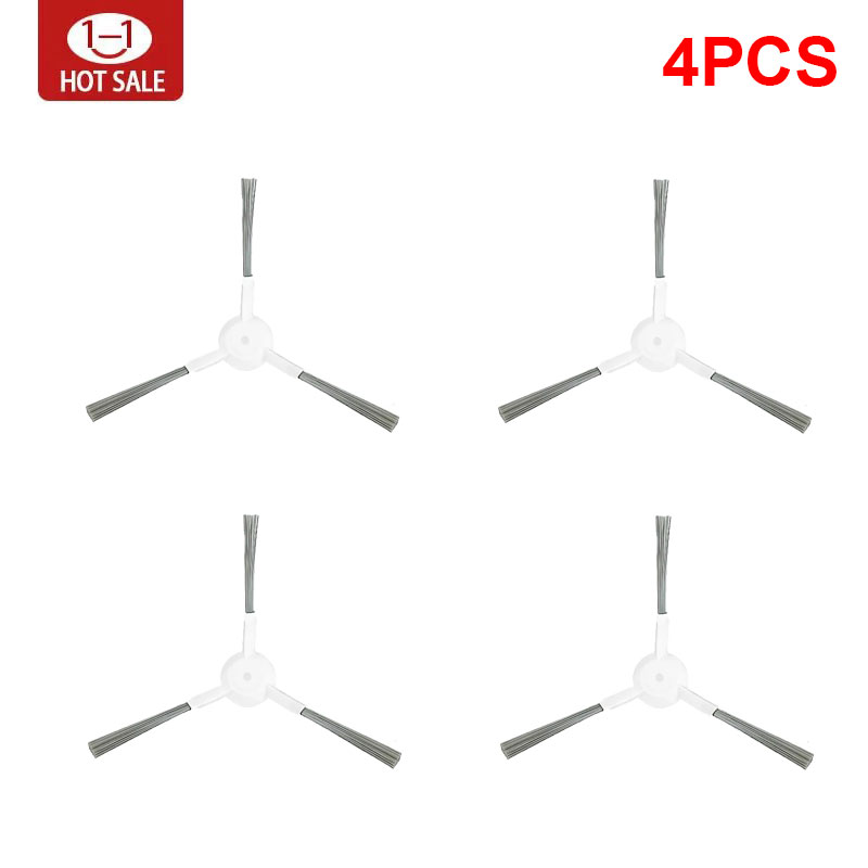Para xiaomi robô vácuo s20 +/s10 plus/s10 +/b108gl/b105/b108cn b113cn peças acessórios filtro principal escova lateral mop: Cáqui escuro