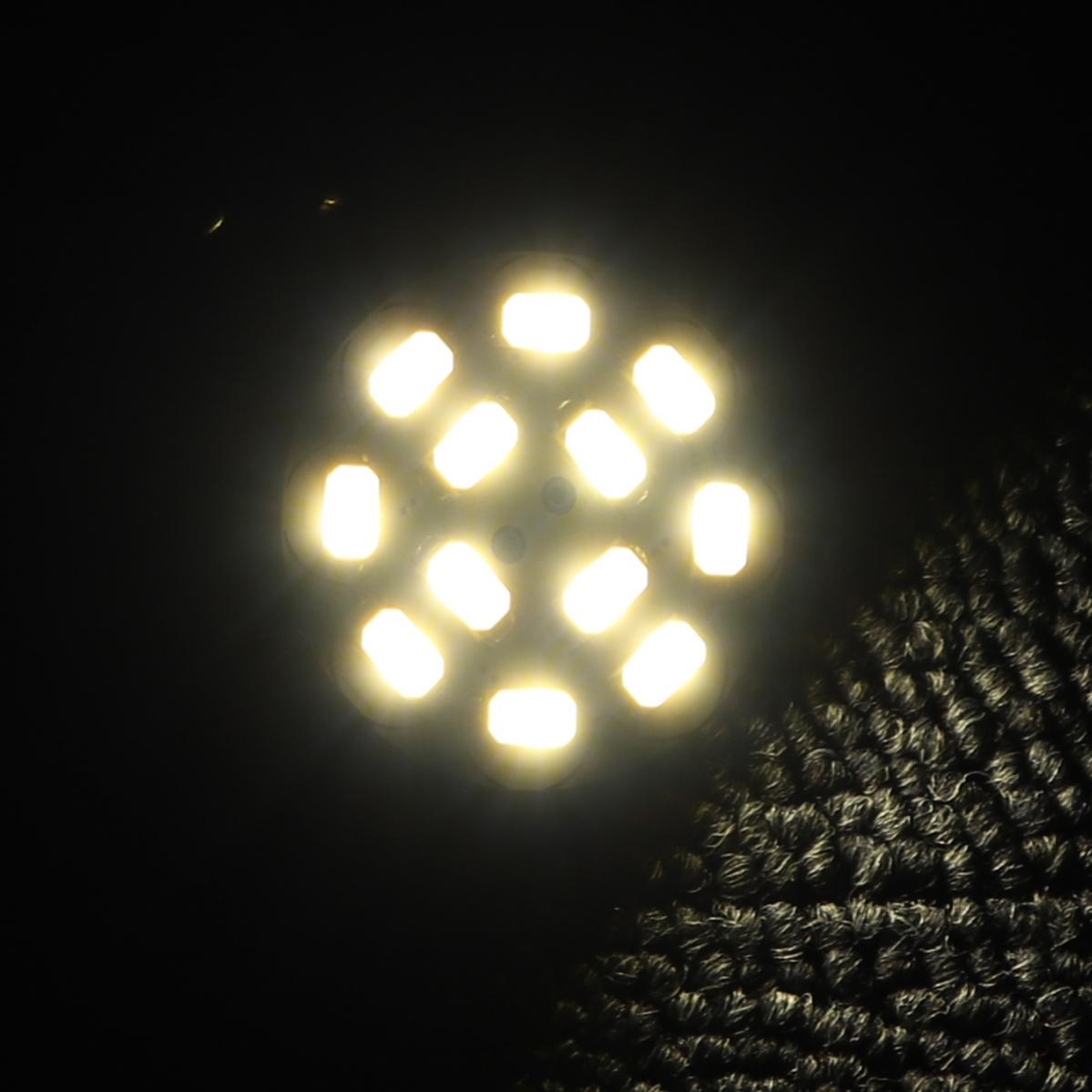 Licht Boord G4 Led Lamp 5730 Smd Led Lamp Dc 12V Bi Pin Lamp Led Lamp 3W warm Koud Led Verlichting Vervangen Halogeen: Warm White