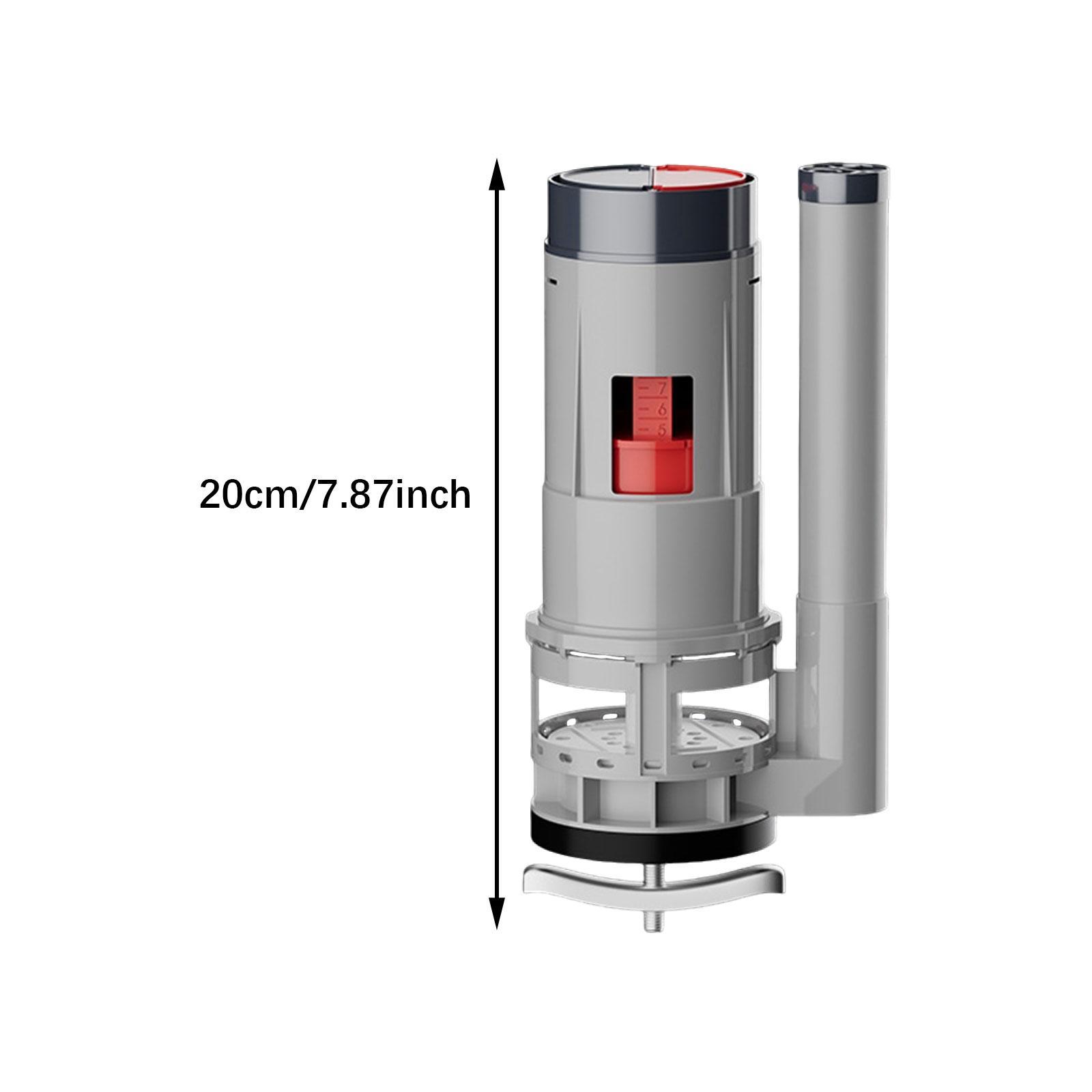 Toalettcistern spolventil universal toalett vattentank delar enkel installation vattenbesparande toalett avtappningsventil toalettdelar