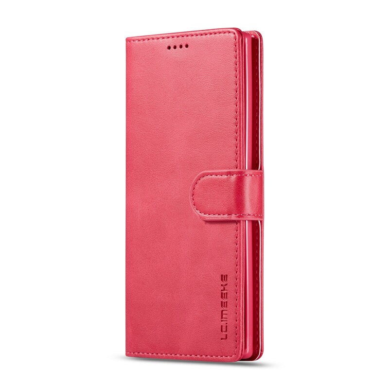 Redmi 9 T fallen Leder Brieftasche kippen Abdeckung Redmi 9 T Telefon fallen Für Xiaomi Redmi 9 T kippen Abdeckung: Redmi 9 / Rose rot